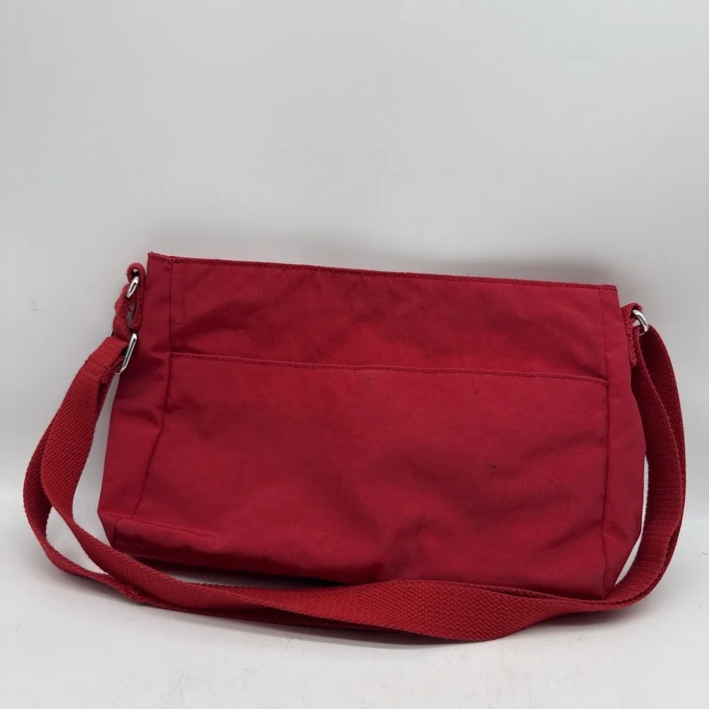 Kipling Angie Crossbody Bag Red Nylon Lightweight Purse